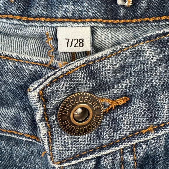 Disclosure Star Embellished Blue Jeans - Picture 3 of 3